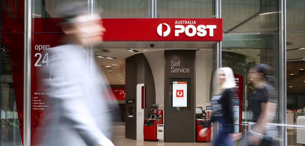 Australia Post протестирует сеть рекламных экранов в отделениях