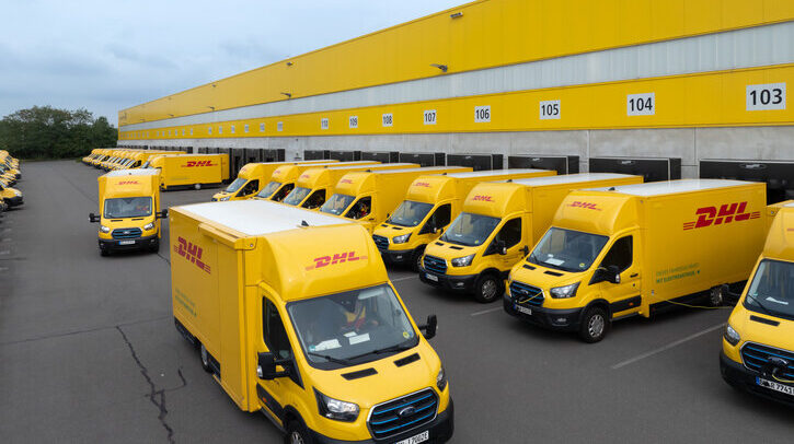 DHL до конца года получит 2 400 электрических фургонов Ford Pro