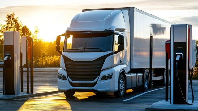 DP World начнёт тестировать электрические грузовики для экологичной логистики