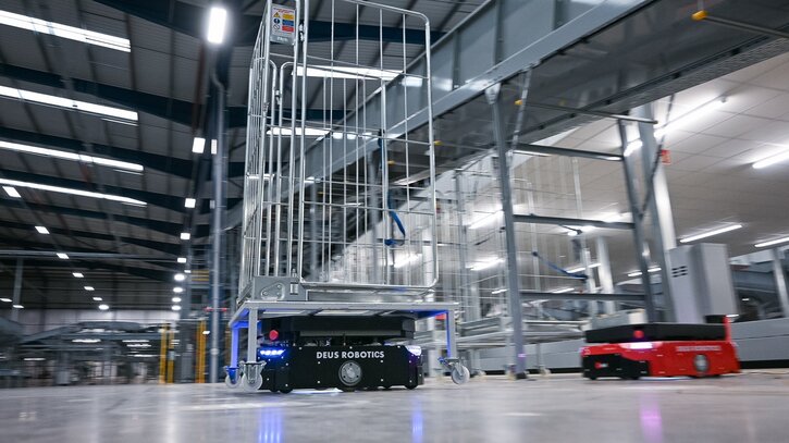 DPD и Deus Robotics разработали специализированную автономную систему для склада