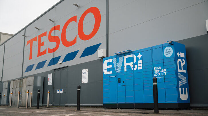 Evri запускает партнерскую сеть постаматов с Tesco и Motor Fuel Group