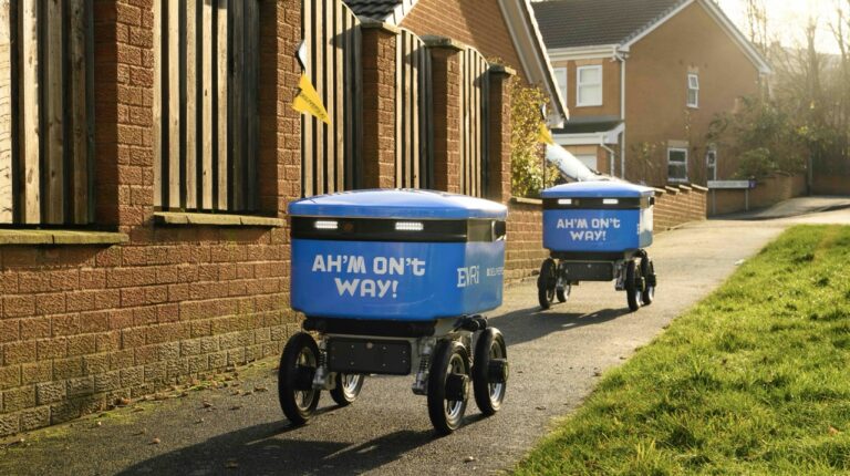 Evri начала испытания автономных роботов-доставщиков в Барнсли