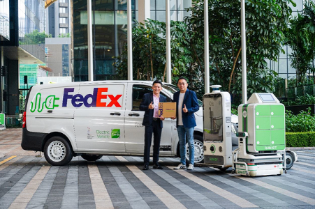 FedEx и QuikBot изменят доставку на последней миле в Сингапуре