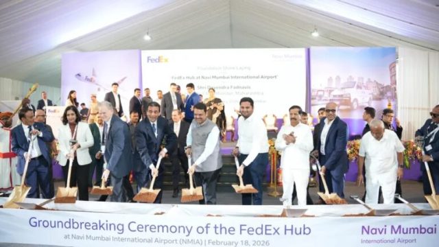 FedEx начал строительство автоматизированного грузового авиахаба в международном аэропорту Нави-Мумбаи