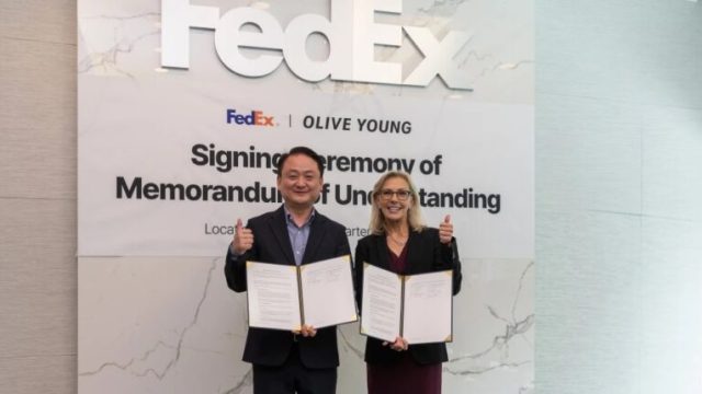 FedEx подписала меморандум с CJ Olive Young о поддержке электронной коммерции