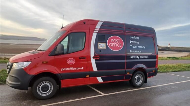 Post Office начал вывод новых автомобилей CViT с поставки в Южном Уэльсе