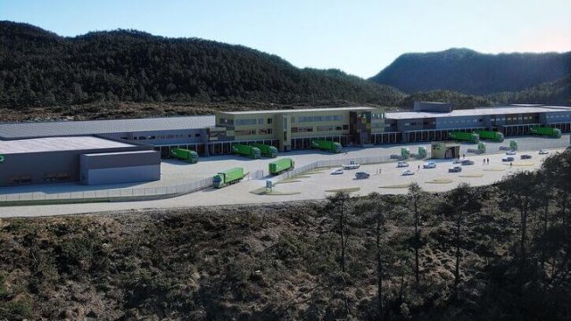 Posten Bring начала строительство нового логистического терминала