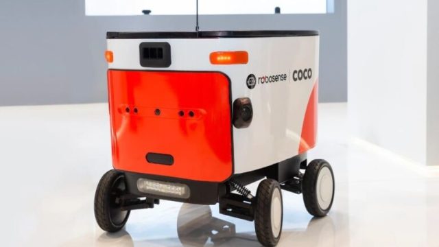 RoboSense и Coco Robotics объединились для развития автономных роботов доставки последней мили