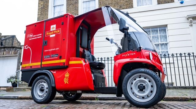 Royal Mail выводит на дороги более 100 микроэлектромобилей в рамках масштабной декарбонизации автопарка
