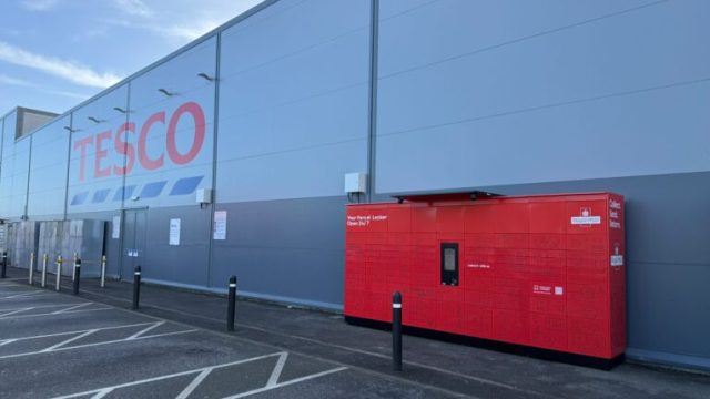 Royal Mail тестирует постаматы в магазинах Tesco по всей Великобритании