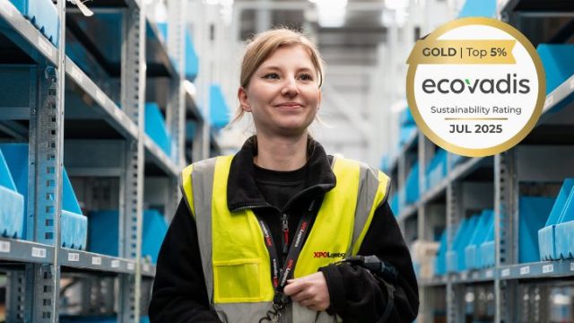 XPO Logistics второй год подряд получила золотую медаль EcoVadis за достижения в области устойчивого развития