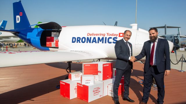 Aramex внедрит грузовые дроны Dronamics
