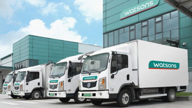 AS Watson расширяет парк электромобилей и сокращает отходы