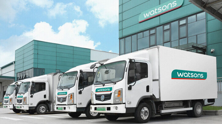 AS Watson расширяет парк электромобилей и сокращает отходы