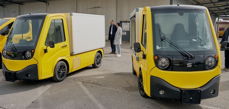 Austrian Post тестирует электрический коммерческий автомобиль Sevic