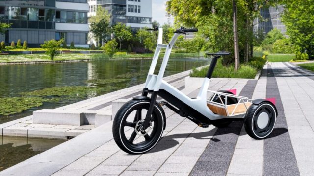 BMW представила концепт электрического грузового велосипеда для доставки на последней миле