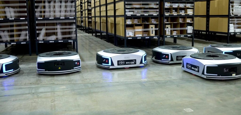 Bolloré Logistics внедрила автономных мобильных роботов для повышения плотности хранения на складе в Австралии