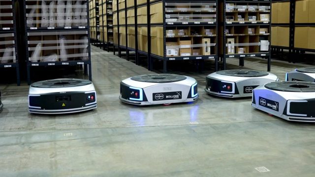 Bolloré Logistics внедрила автономных мобильных роботов для повышения плотности хранения на складе в Австралии