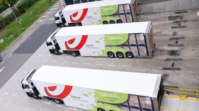 Bpost заказала двухэтажные прицепы для увеличения провозной способности