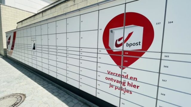 bpost установила крупнейший в Бельгии постамат
