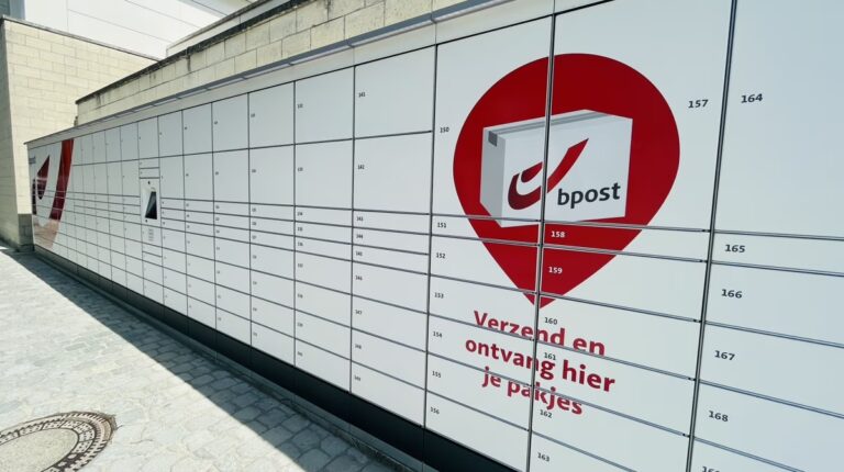 bpost установила крупнейший в Бельгии постамат