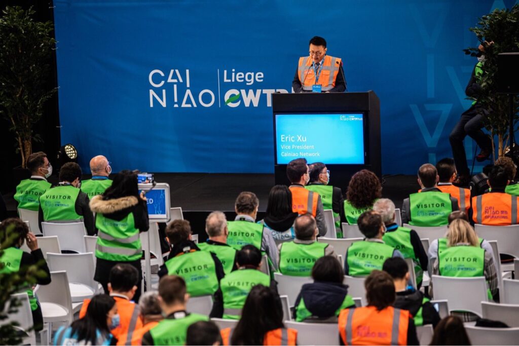 Cainiao открыла интеллектуальный логистический хаб в аэропорту Льежа