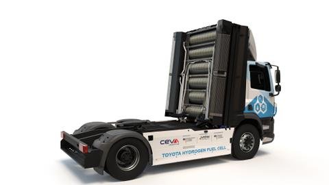 CEVA Logistics и Toyota Motor Europe протестируют грузовик на водородных топливных элементах