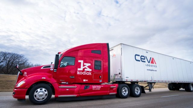 CEVA и Kodiak начали автономную доставку грузов в Оклахоме — впервые в штате