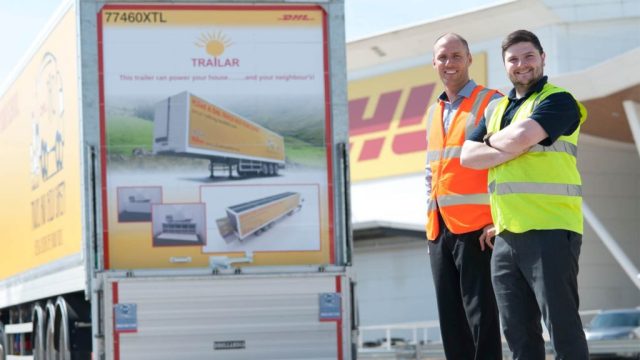 Deutsche Post DHL Group оснастила грузовики солнечной энергетикой