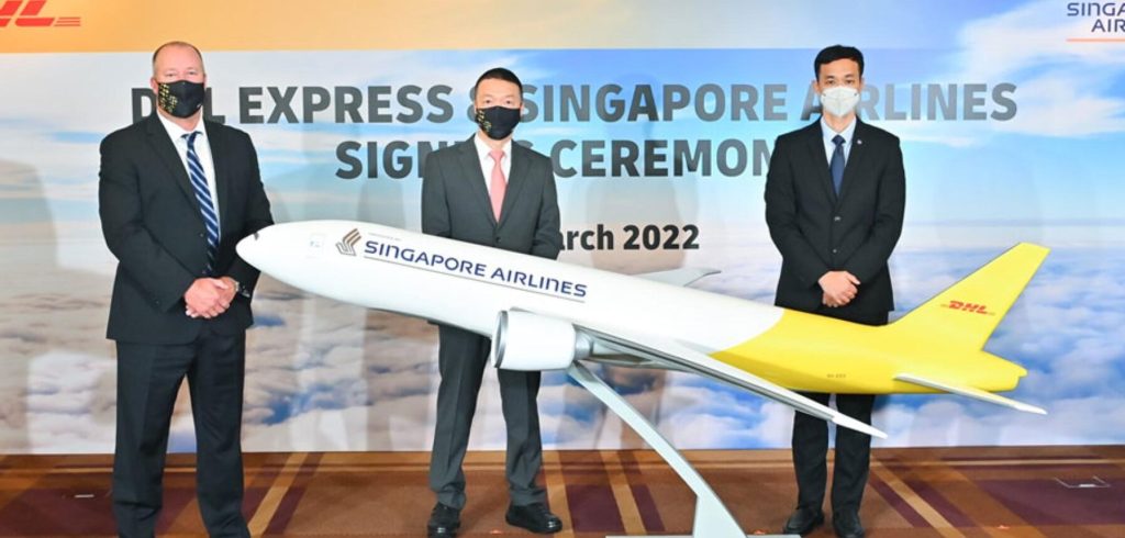 DHL Express и Singapore Airlines задействуют пять грузовых Boeing 777