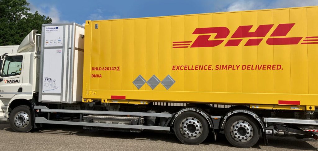 DHL Express тестирует водородный грузовик на междугороднем маршруте