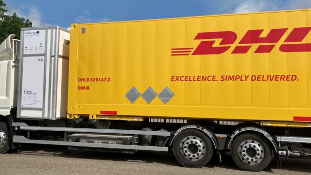 DHL Express тестирует водородный грузовик на междугороднем маршруте