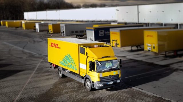 DHL Freight тестирует водородный грузовик в Германии