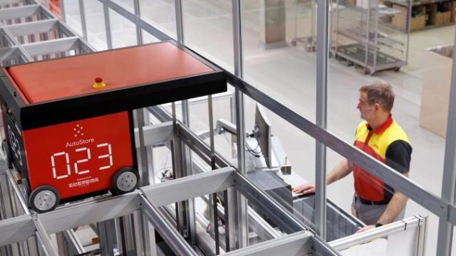 DHL Supply Chain запустила первый в Европе полностью автоматизированный склад с роботизированным подбором заказов