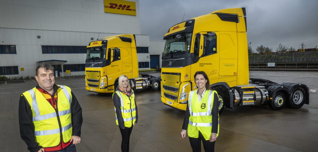 DHL Supply Chain приобрела 13 грузовиков Volvo на биометане