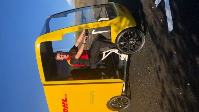 DHL Supply Chain тестирует грузовые электровелосипеды в Шотландии