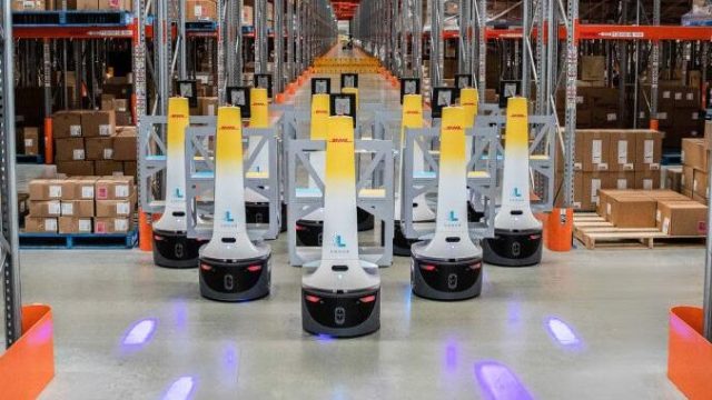 DHL и Locus Robotics внедряют автономных мобильных роботов в Австралии