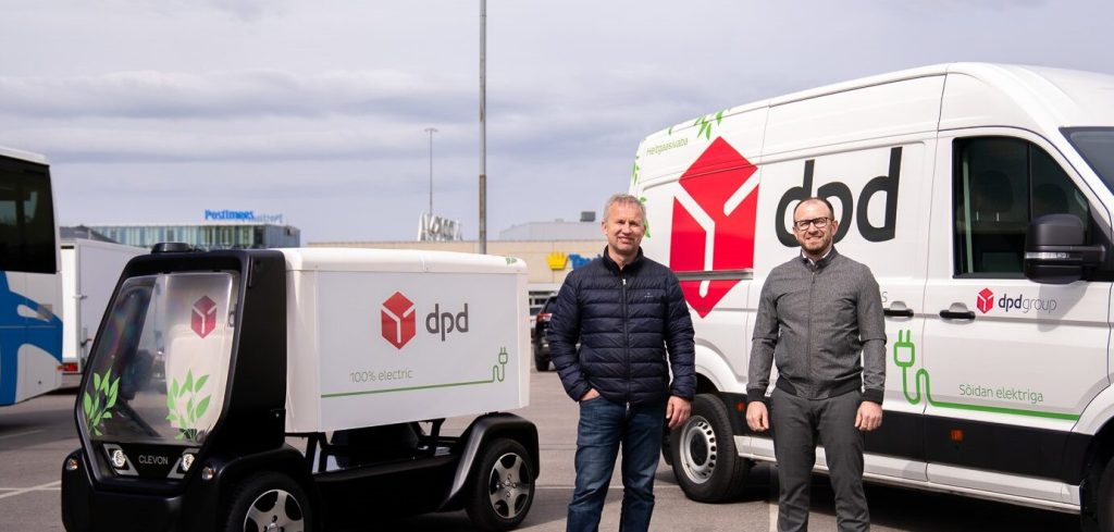 DPD Estonia впервые в Европе доставила посылку автономным роботом по дорогам общего пользования