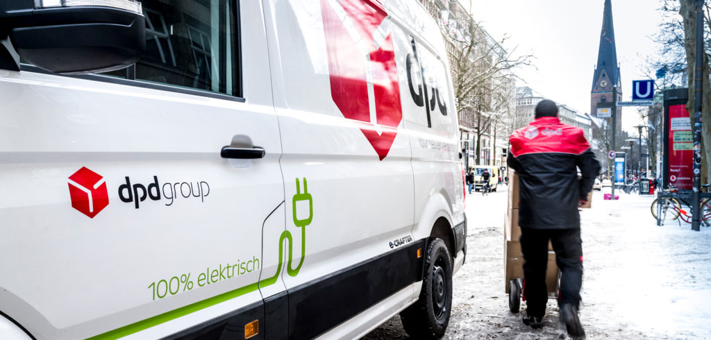 DPD Germany переведёт курьерский автопарк в Гамбурге на электротягу