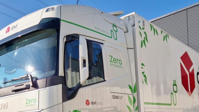 DPD Switzerland использует электрогрузовики для трансальпийских перевозок