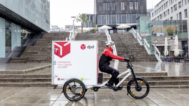 DPD запускает электрические грузовые велосипеды в Штутгарте и Людвигсбурге
