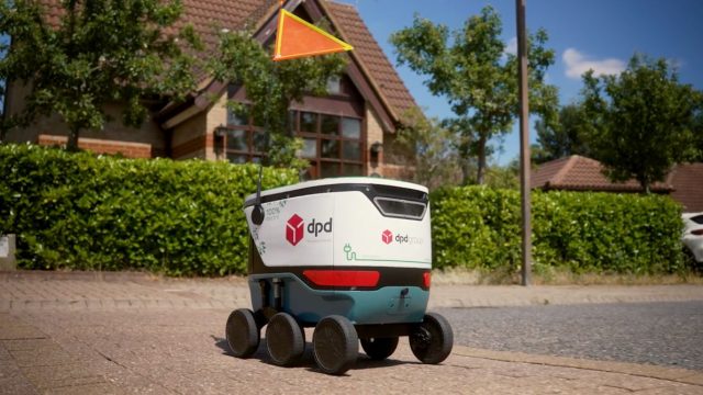 DPD запустит автономных роботов для доставки в Великобритании