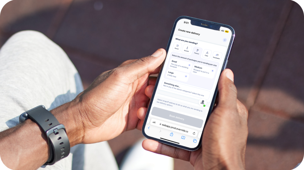 Evermile заключила партнёрство по доставке с Uber Direct
