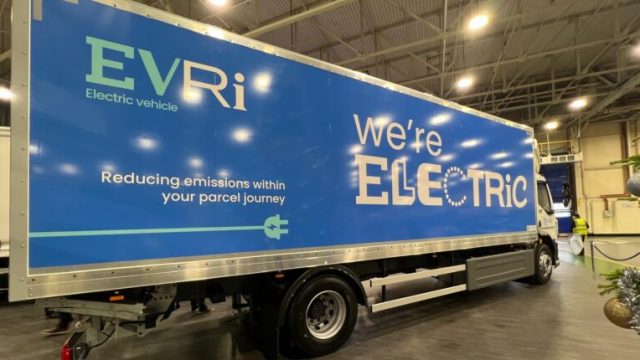 Evri включила в логистический парк электрический грузовик DAF XB Electric