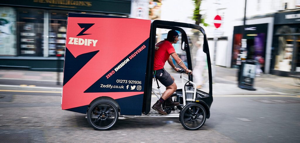 Evri и Zedify тестируют электровелосипеды для доставки на последней миле