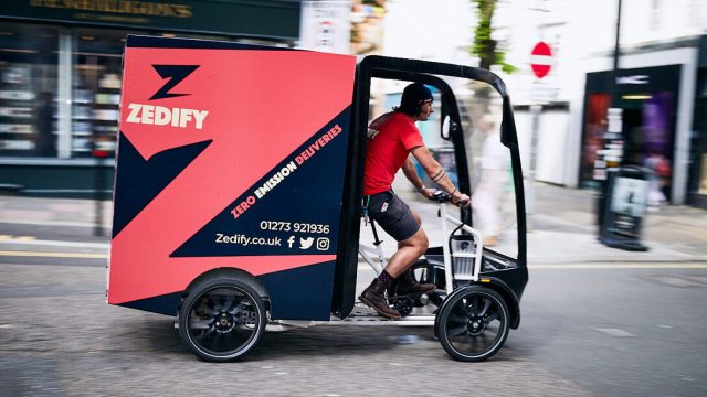 Evri и Zedify тестируют электровелосипеды для доставки на последней миле