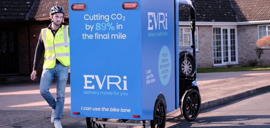 Evri организовала доставку без выбросов в Бристоле и Глазго