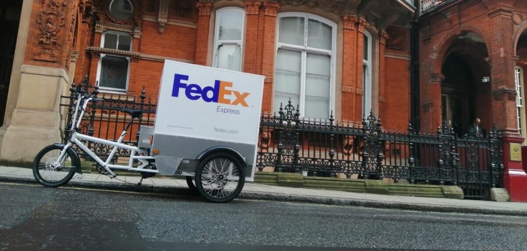 FedEx Express запустила грузовые электровелосипеды ещё в трёх городах Великобритании