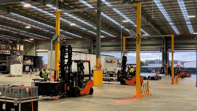 FedEx открыла новый сортировочный центр и внедрила в Австралии технологию измерения палет