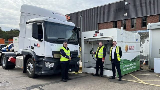 FedEx переводит магистральные грузовики в Великобритании на HVO для снижения выбросов